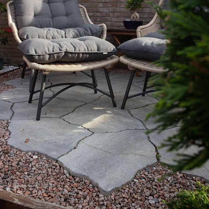 Rosengrå Granit kross